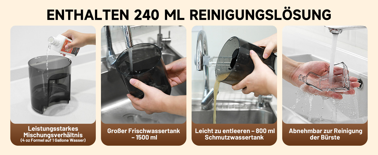 Апарат для чищення м'яких меблів та килимів | Миючий пилосос 18kPa | Для дому, авто та тварин