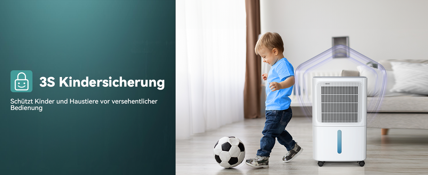 Електричний осушувач повітря Leenon 16L - тихий осушувач для підвалу, квартири, ванної кімнати, сушіння білизни, з таймером, авто-restart, 35м²