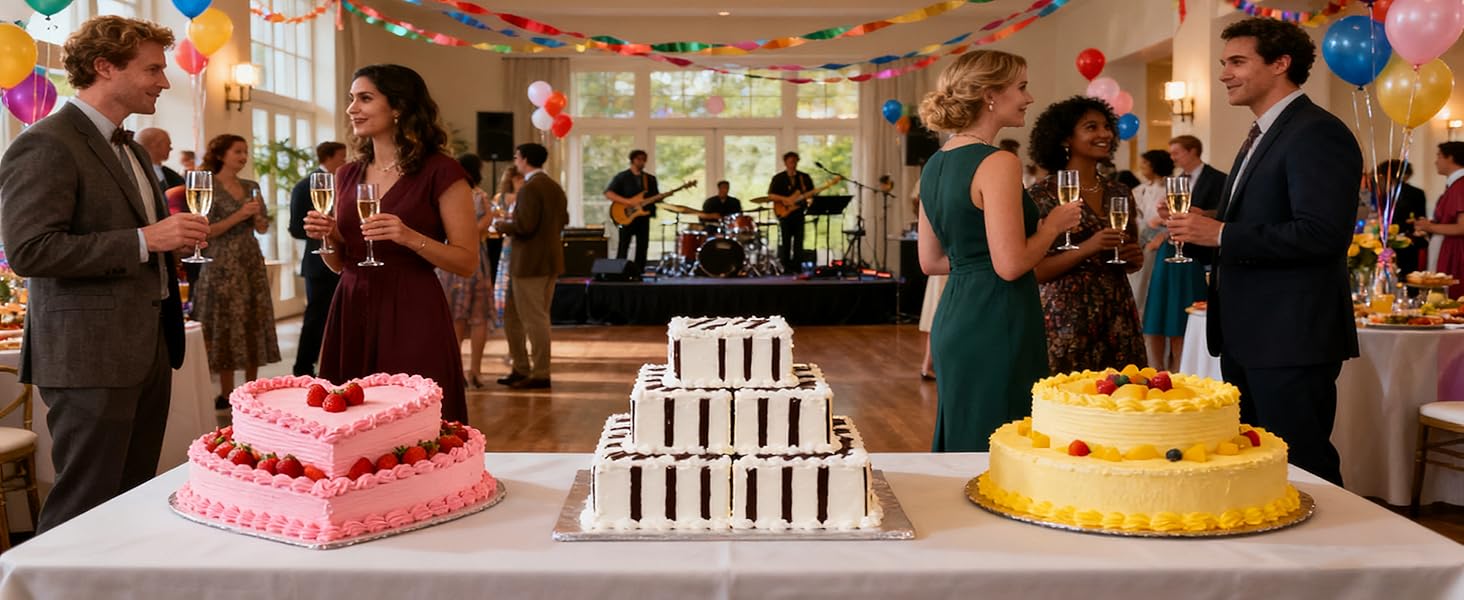 Набір для випічки Sadodo: форми для тортів (20/22/24/26 см), кондитерський мішок з насадками та аксесуари для випічки