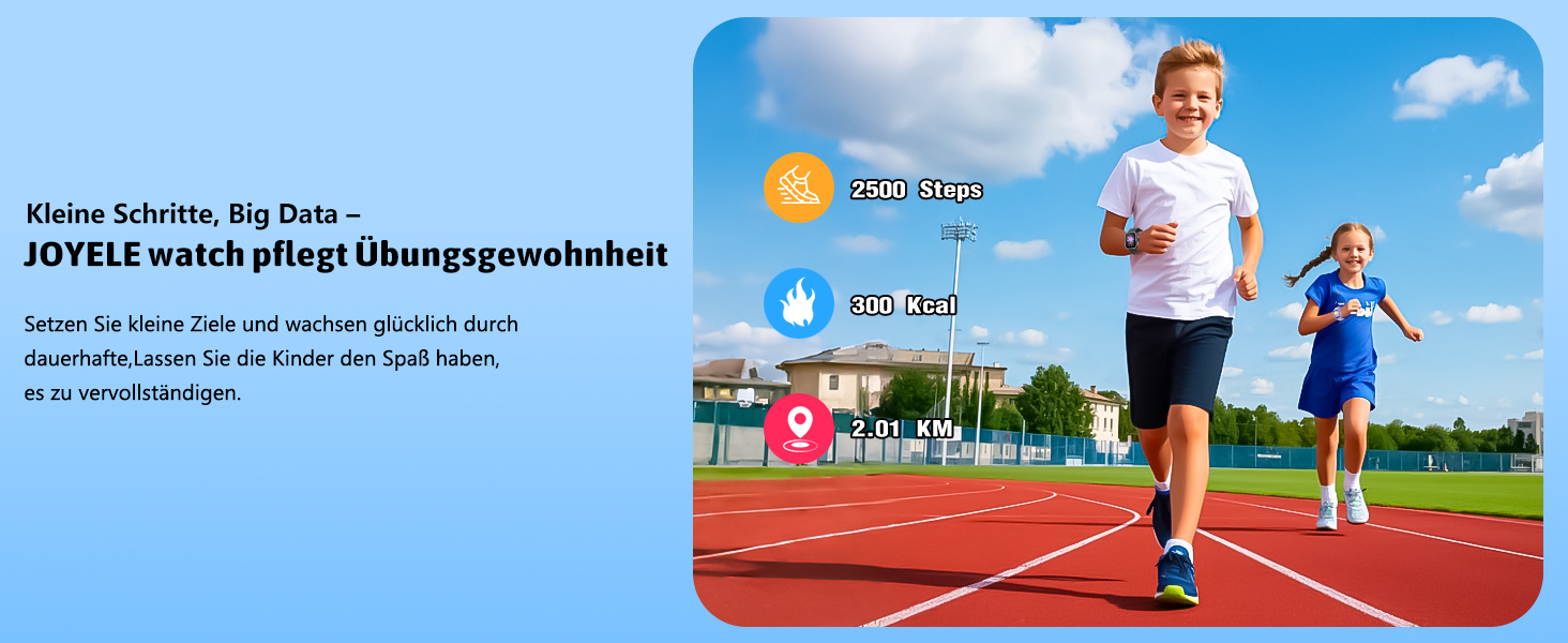 Дитячий розумний годинник Kinder Smartwatch для хлопчиків та дівчаток. Активність, серцевий ритм, сон, IP68, водонепроникність, 19 спортивних режимів.