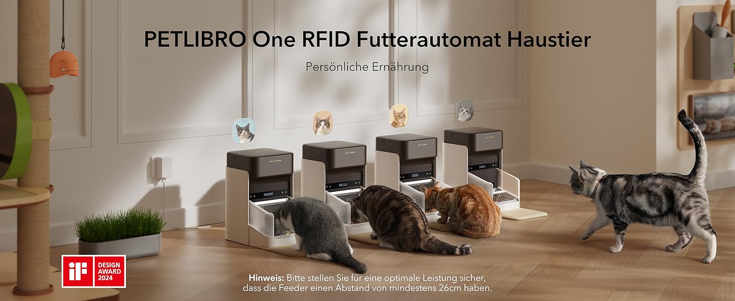 PETLIBRO Автомат годування котів 5л, WiFi, з програмою, білий