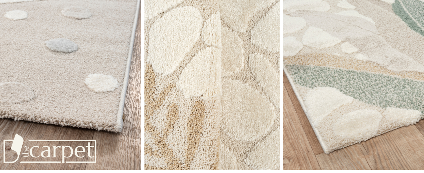 Дитячий килим Jungle Kids 3D Жираф 140x200 см, м'який, зносостійкий, для дитячої кімнати