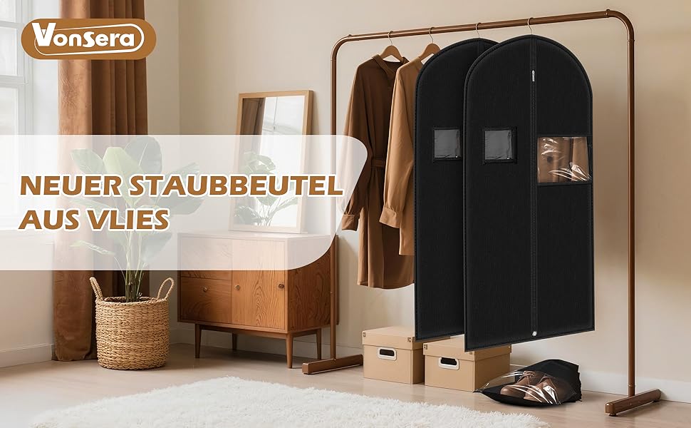 Чохли для одягу чоловічі 100x60 см, набір 4 шт. для костюмів, жакеток, сорочок + 2 мішечки для взуття. Дихаючі захисні чохли з блискавкою для подорожей та зберігання.