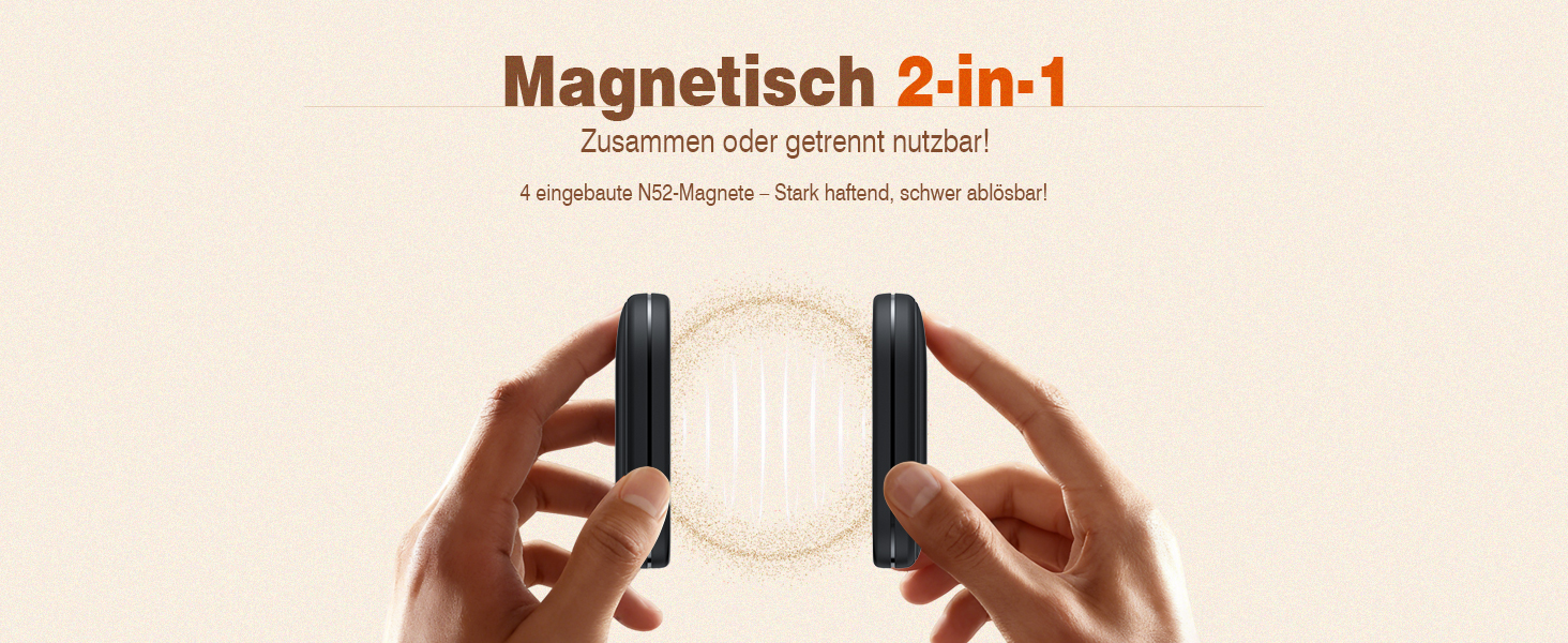 Електричні грілки для рук 2 шт. (5000mAh), компактні, швидкий нагрів, USB, для спорту, кемпінгу, туризму, чорні