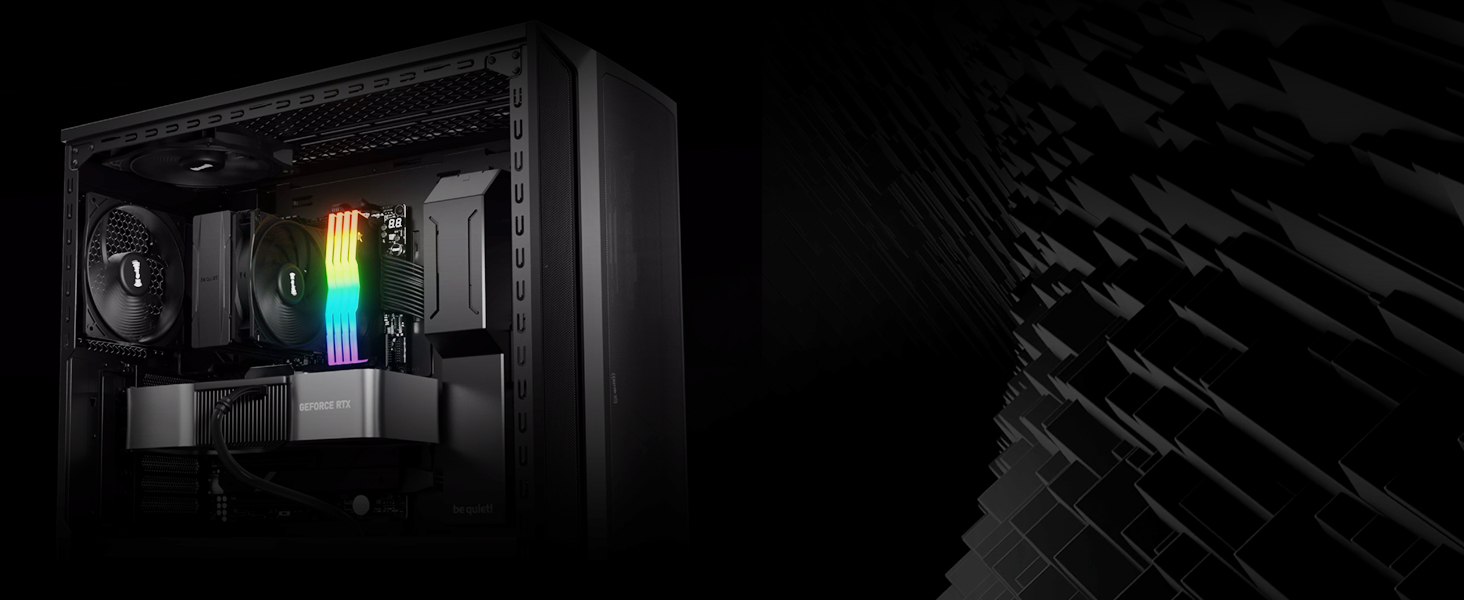 be quiet! Pure Rock 3 Black - повітряний кулер для ПК з високою продуктивністю, 4 теплові трубки HDT, вентилятор Pure Wings 3 120mm PWM, встановлена монтажна планка