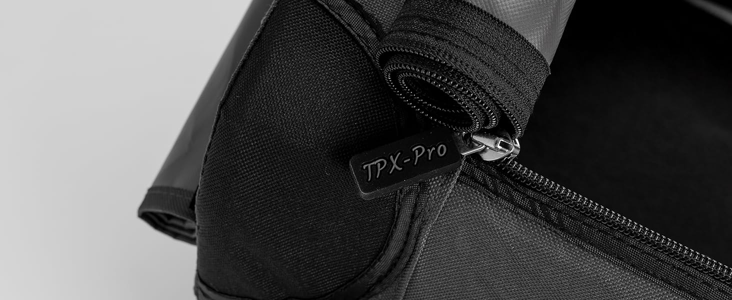 TrendPet TPX-Pro: Легка складана переноска для собак з алюмінієвим каркасом (сіра, 50x35x35 см)