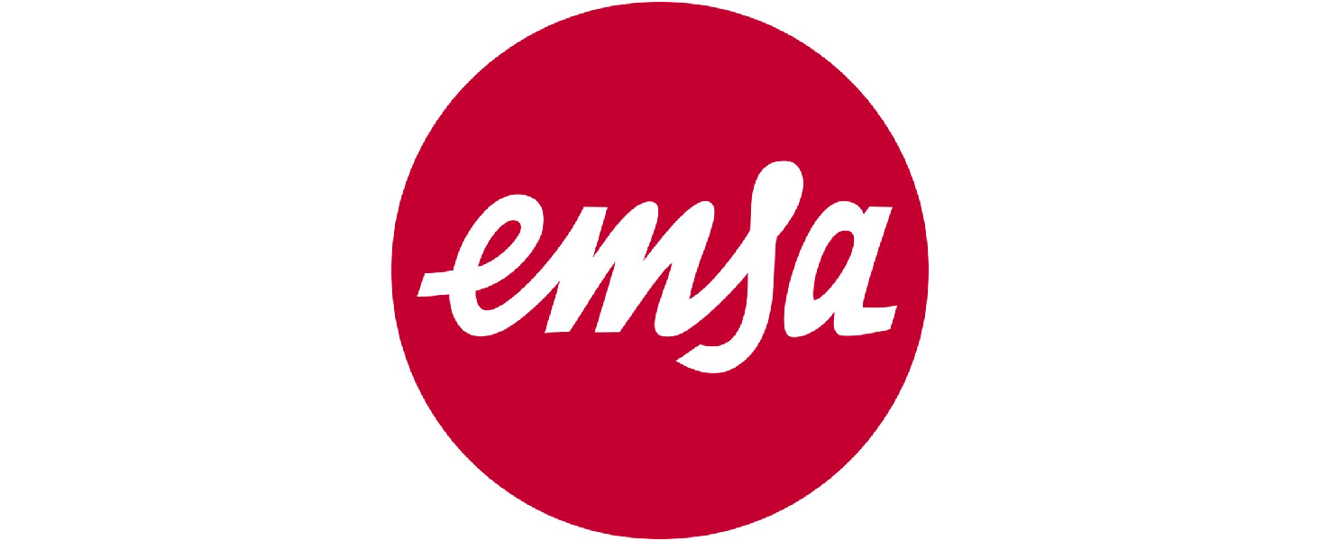 Emsa Contura: диспенсер для кухонних рушників, фольги та харчової плівки, нержавіюча сталь, срібно-чорний, 1 шт.