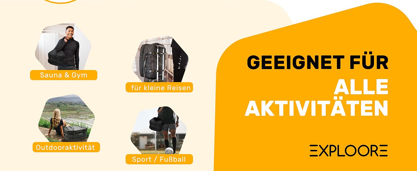 Чемодан ручної поклажі 55x40x20см з ручкою-телескопом, міцний валіза з ABS-пластику з TSA-замком, коричневий, з колесами