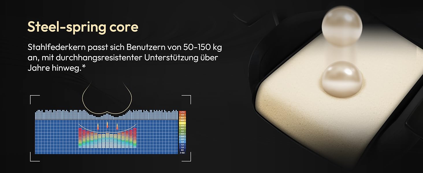 Ігровий крісло Dowinx з мікрофібри: дихаючий, ергономічний, з підніжкою, чорний