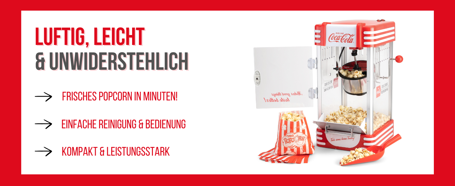 Машина для приготування льоду Salco Coca Cola – 10 кг на день, червоний колір, для коктейлів та вечірок