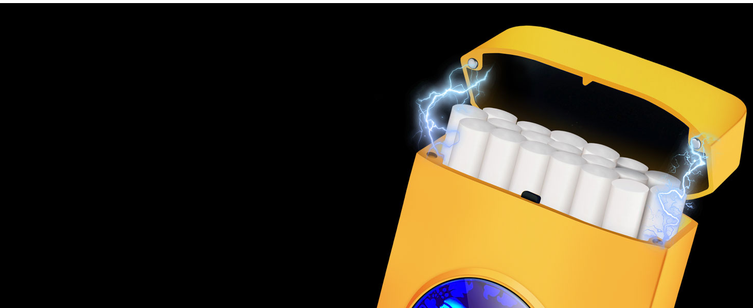 Вишукане екіпірування для курця: тютюнониця Lafagiet XL666 з запальничкою, вміщує 18 сигарет King Size, LED-дисплей, подарунок на День батька