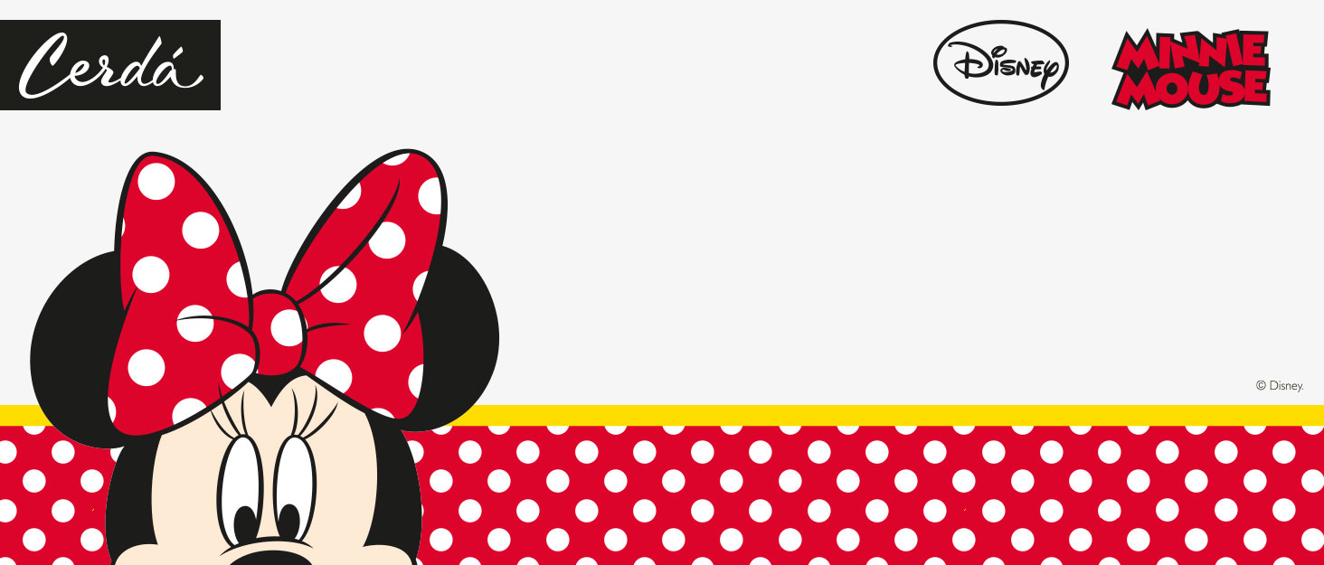 Миска для котів та собак Disney Minnie Mouse, офіційна ліцензія, Cerda Life's Little Moments