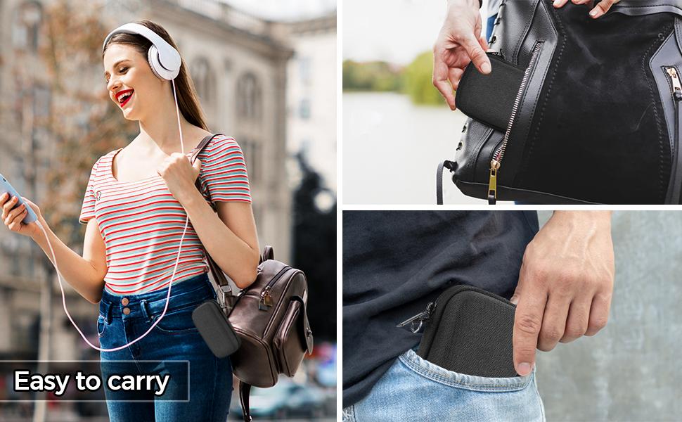 Чохол для SSD дисків SanDisk Extreme PRO/Extreme Portable SSD/Crucial X8 Portable SSD ProCase - чорний