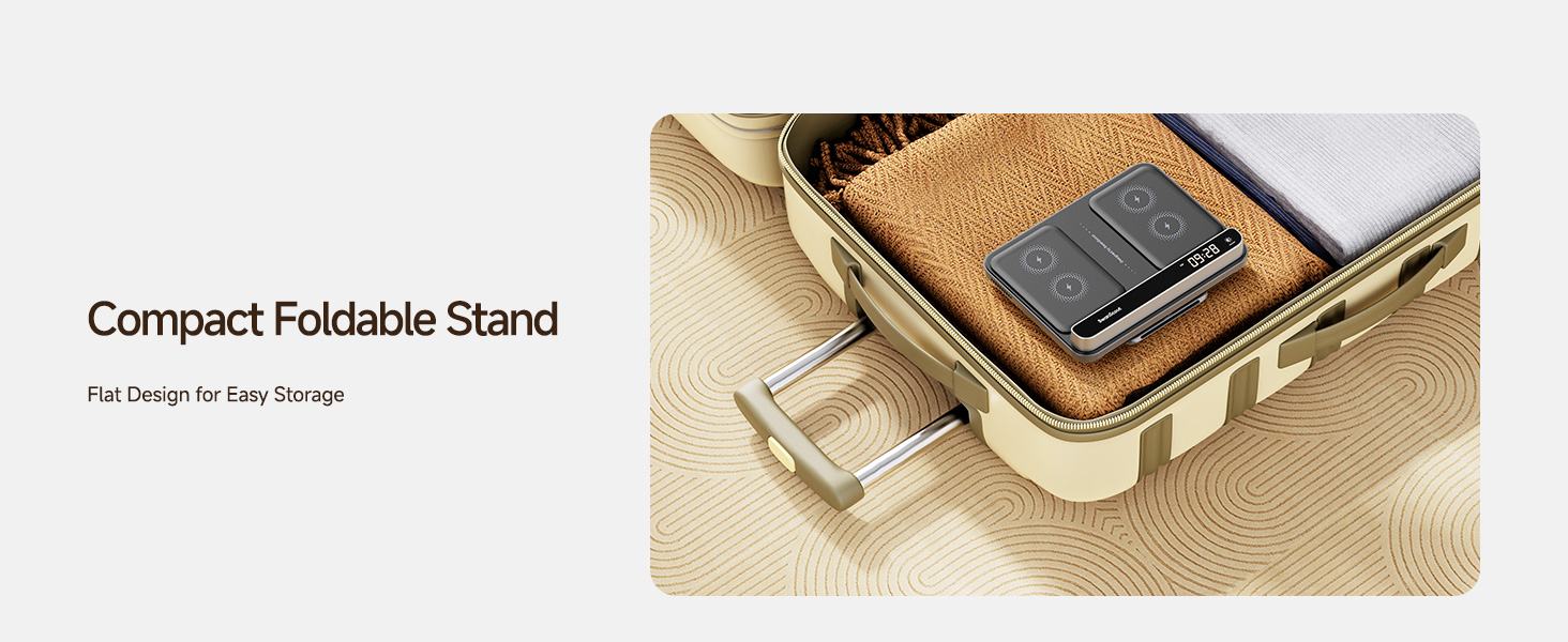 Двопортова індукційна зарядка SwanScout 504 для 2 телефонів та AirPods/Galaxy Buds (30W)