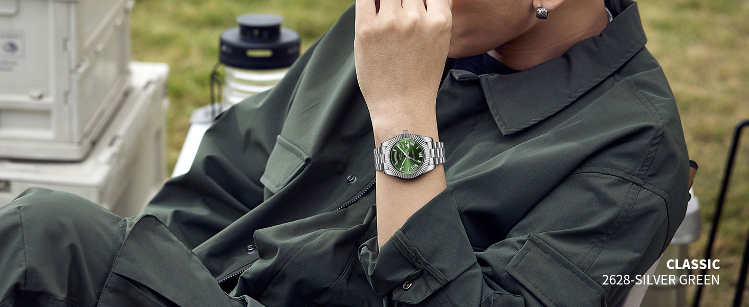 Годинник чоловічий NIBOSI 2627-gold Silver: кварцовий годинник з нержавіючої сталі, водонепроникний, з датою та календарем, бізнес-стиль