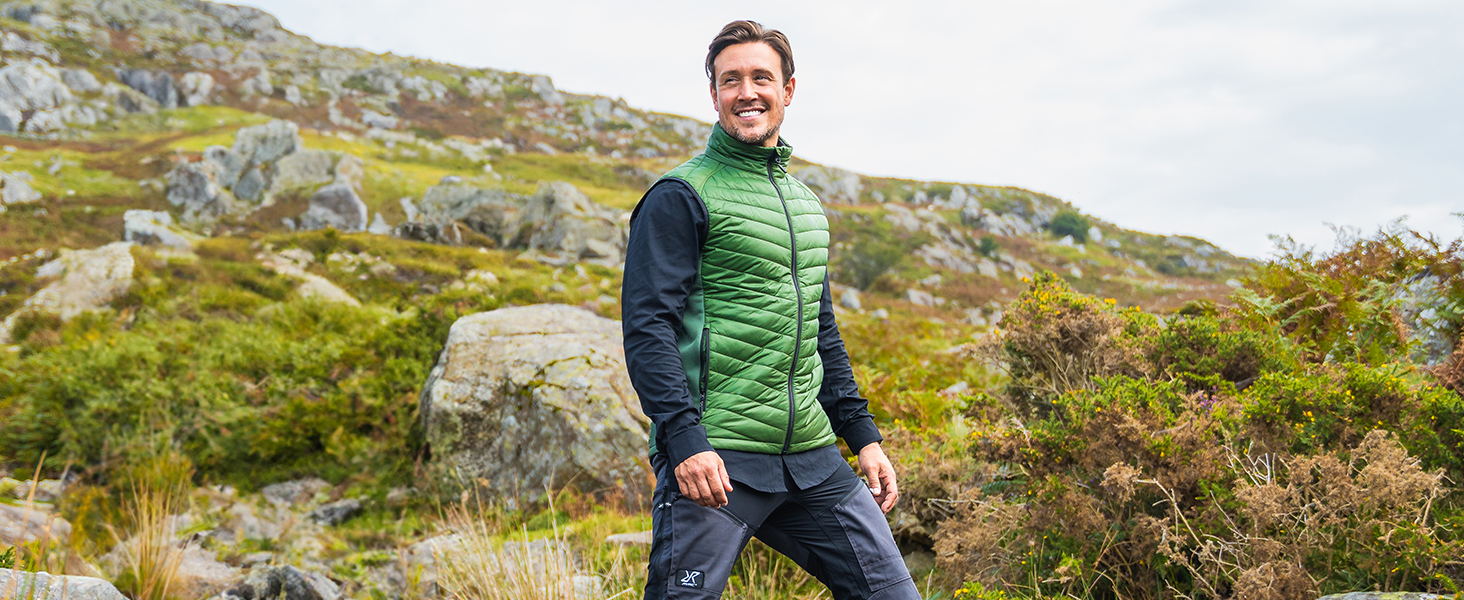 RevolutionRace Radical Insulate Vest для жінок: Легка ізольована жилетка для щоденного використання та активного відпочинку, XXL, Oatmeal