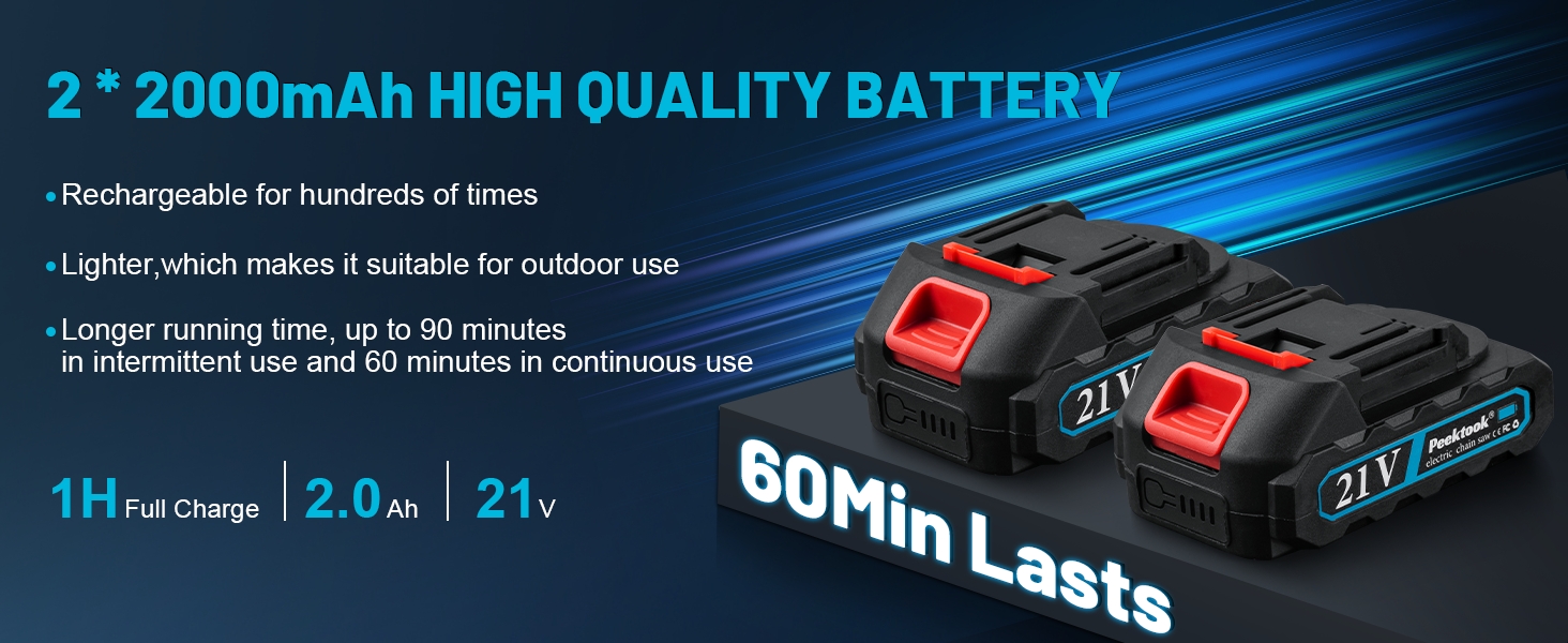 Акумуляторна міні-пила (6 дюймів) з безщітковим мотором 1000W та акумулятором 4000mAh. У комплекті 2 ланцюги та захисний вимикач. Ідеально для обрізки гілок та дерева.