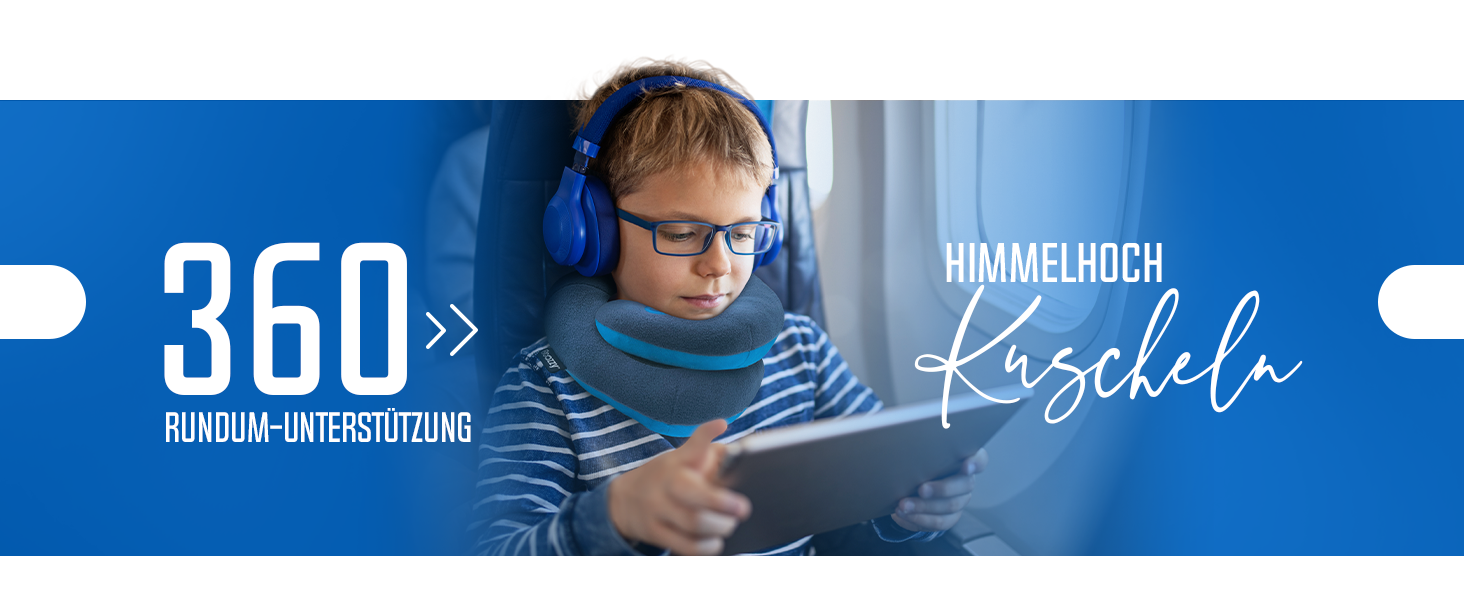 Подушка для шиї BCOZZY для дітей 8-12 років, сірого кольору, середня, для подорожей. Запобігає падінню голови, м'яка, зручна, можна прати.