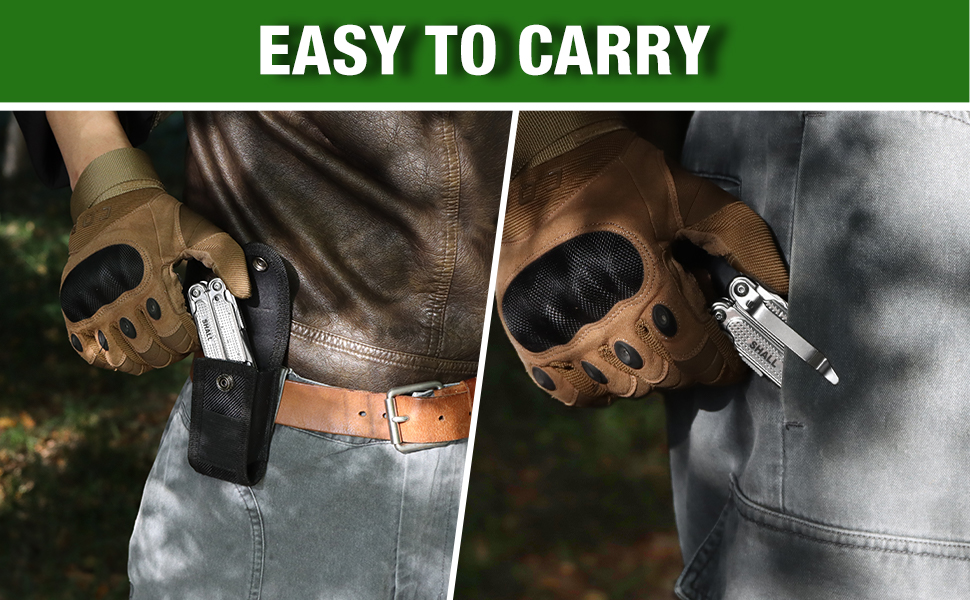 Мультитул SHALL 18-в-1: плоскогубці, викрутки, універсальний ключ для кемпінгу, риболовлі, виживання та полювання