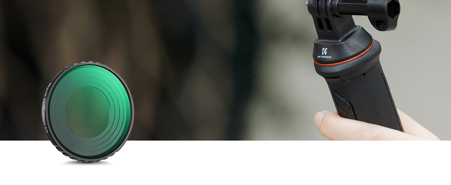 Фільтри ND K&F Concept для DJI Osmo Action 5/4 PRO: набір 6 шт. (CPL, ND8, ND16, ND32, ND64, ND256)