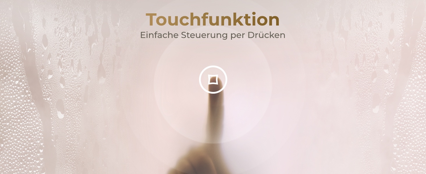 Дзеркало для ванної кімнати з підсвічуванням LED 80x60 см, регульоване, 3 кольори світла (3000K/4000K/6500K), антизапарник, вертикальна/горизонтальна установка, без збільшення 3x