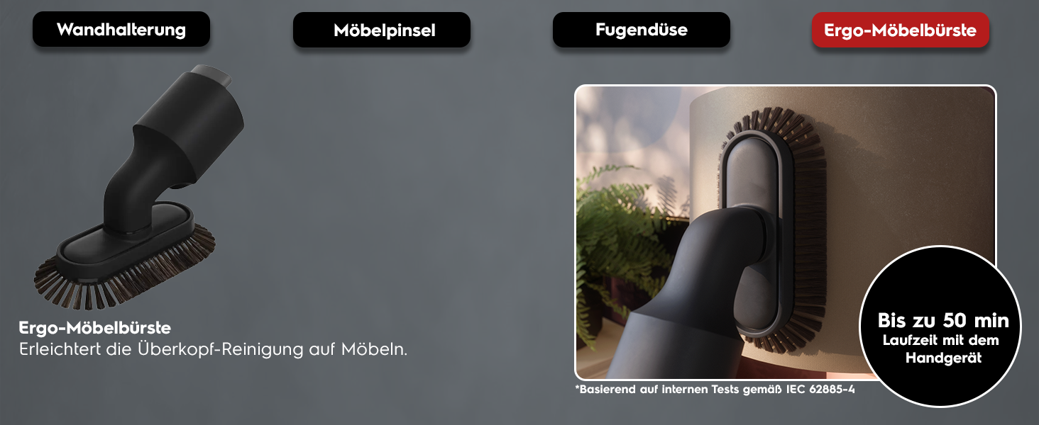 Бездротовий пилосос AEG Hygienic 7000: потужний, легкий, для алергіків, 40 хв роботи, 120 м², 5-ступенева фільтрація, для всіх поверхонь, автоматичний режим, з аксесуарами