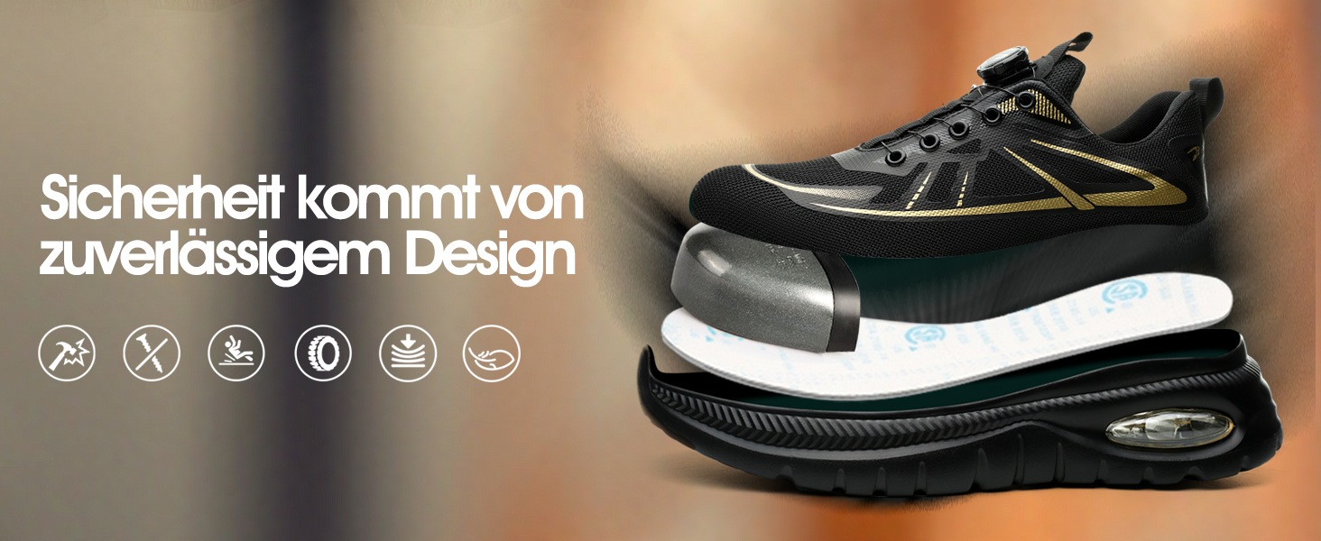 Черевики безпеки для чоловіків та жінок, робочі черевики, професійне взуття, черевики зі сталевим підноском, легкі робочі черевики, сірі, розмір 37-46 EU