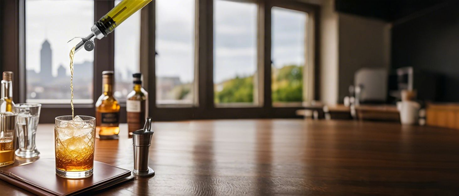 Виливники для пляшок BALTRE (6 шт) з 6 адаптерами: для олії, вина, оцту, сиропу