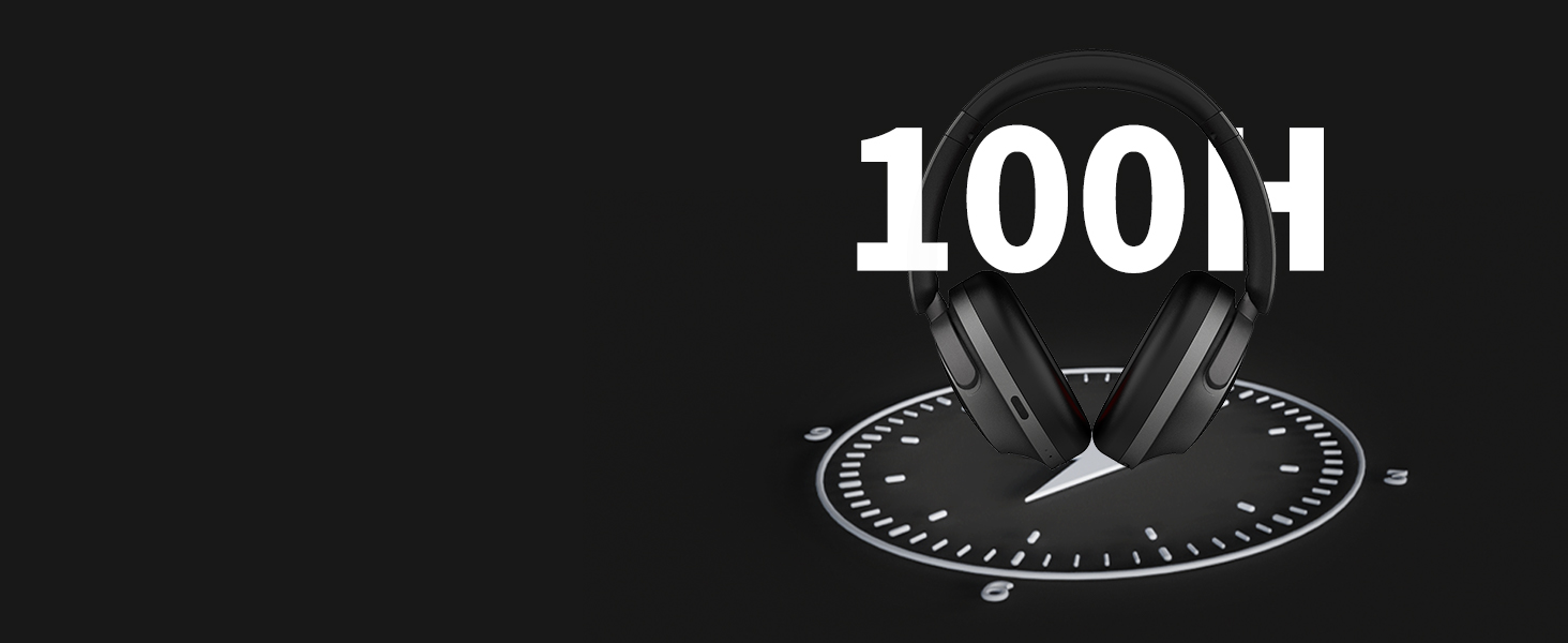 Навушники 1MORE SonoFlow з активним шумозаглушенням, Bluetooth, LDAC, 70 годин, Over-Ear (Чорний)