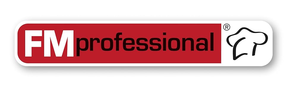 Ролик для тіста FMprofessional з нержавіючої сталі, універсальне кухонне приладдя, міцний і довговічний, 47,5×6 см