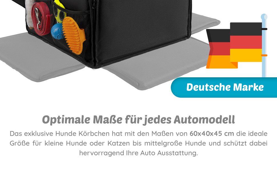 Автокрісло для собак з дозатором кульок для прибирання - зручне автокрісло для маленьких собак | Зручне та безпечне
