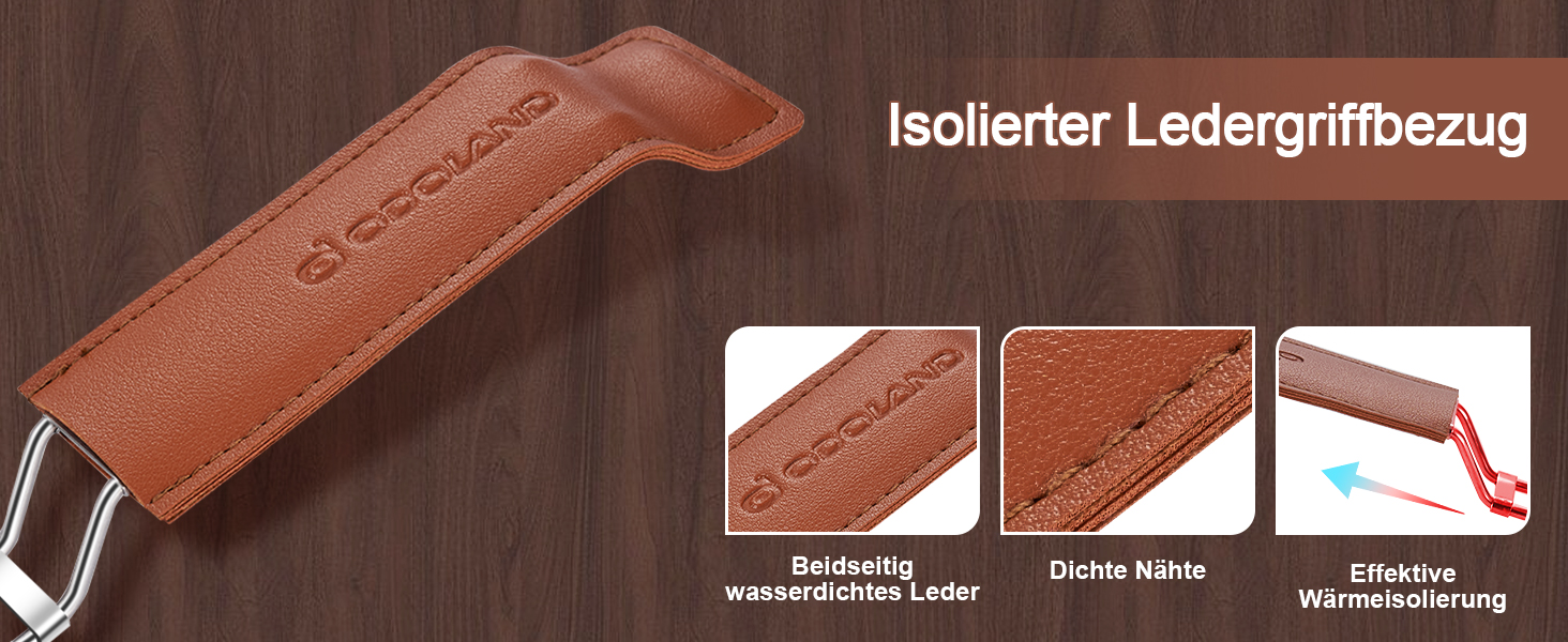 Набір посуду для кемпінгу Odoland: каструля, сковорода, тарілки, миски, столові прибори (10 предметів)