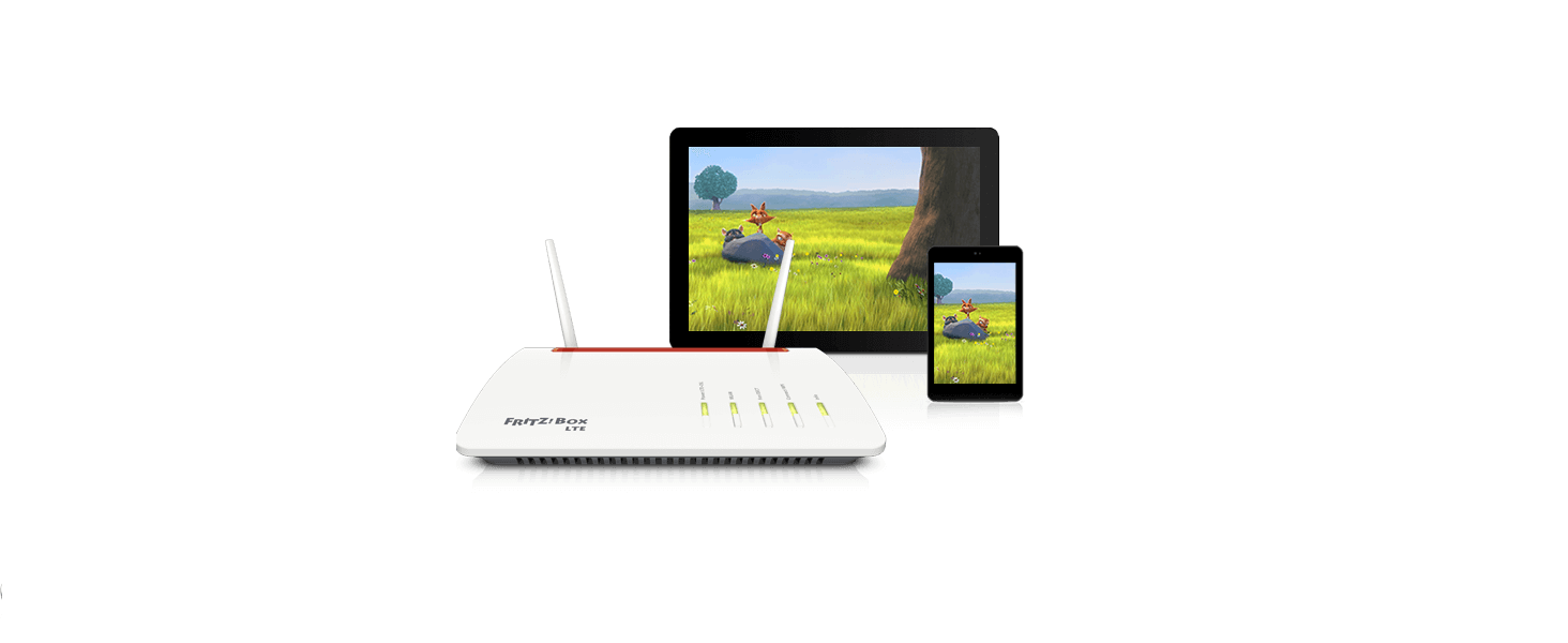Роутер FRITZ!Box 6850 LTE з USB 3.0: Wi-Fi AC, 150 Мбіт/с, 4x LAN, 5/2.4 ГГц