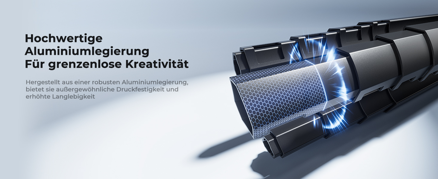 Штатив для камери та смартфона K&F Concept A305A1, 187 см, трипод з регулюванням висоти, алюміній