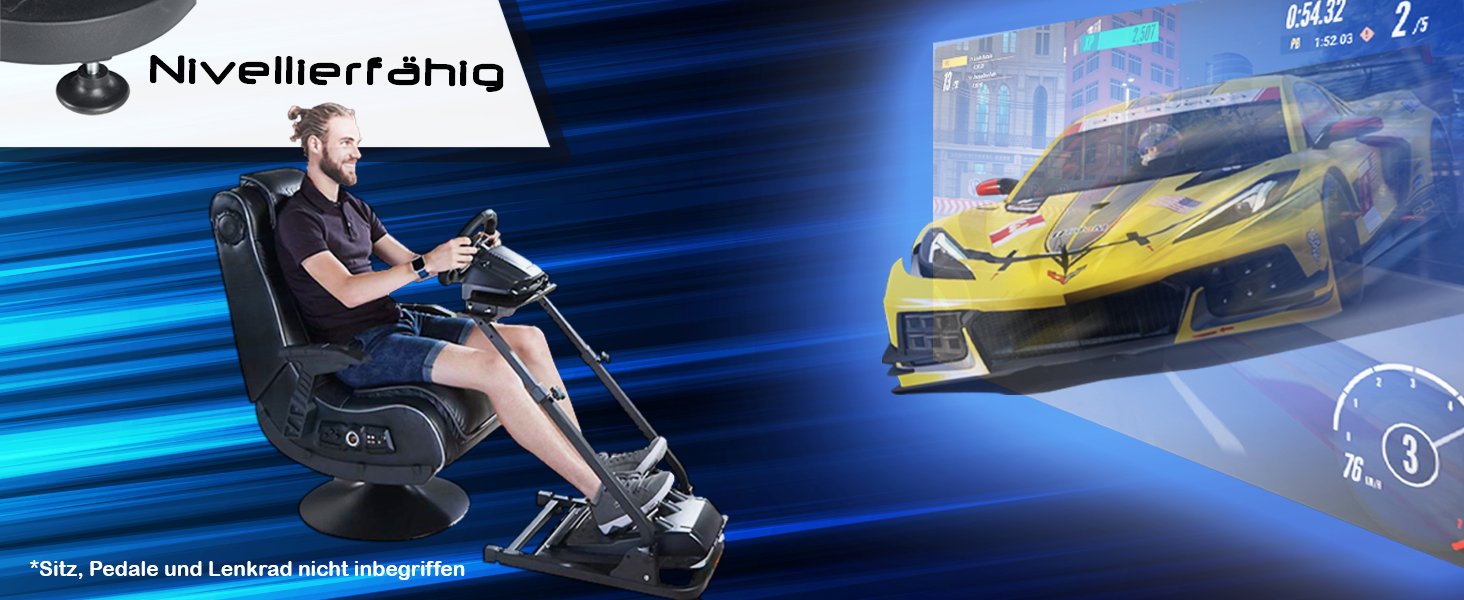 Підставка для керма G29, G920, G923, Thrustmaster T150, T500, T300, TX, TH8A, Clubsport, з перемиканням передач, регульована, складна