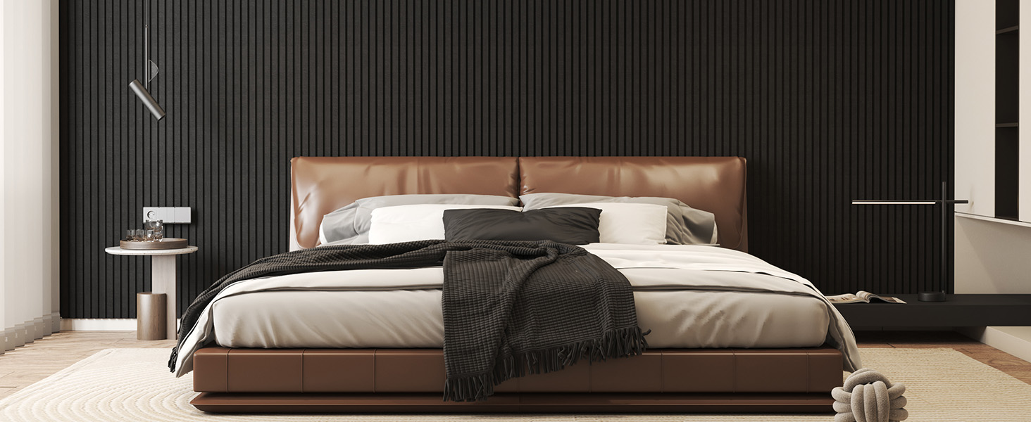 Акустичні панелі TONOR самоклеючі для звукоізоляції, шумопоглинаючі панелі для студії, офісу та дому, 120x60x1.8 см, чорний колір, 4 шт.