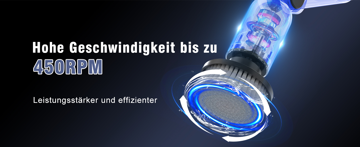 Електрична щітка для прибирання Homtronics, складана, з довгою ручкою, 8 насадок, бездротова, для ванної, кухні, авто, сіра