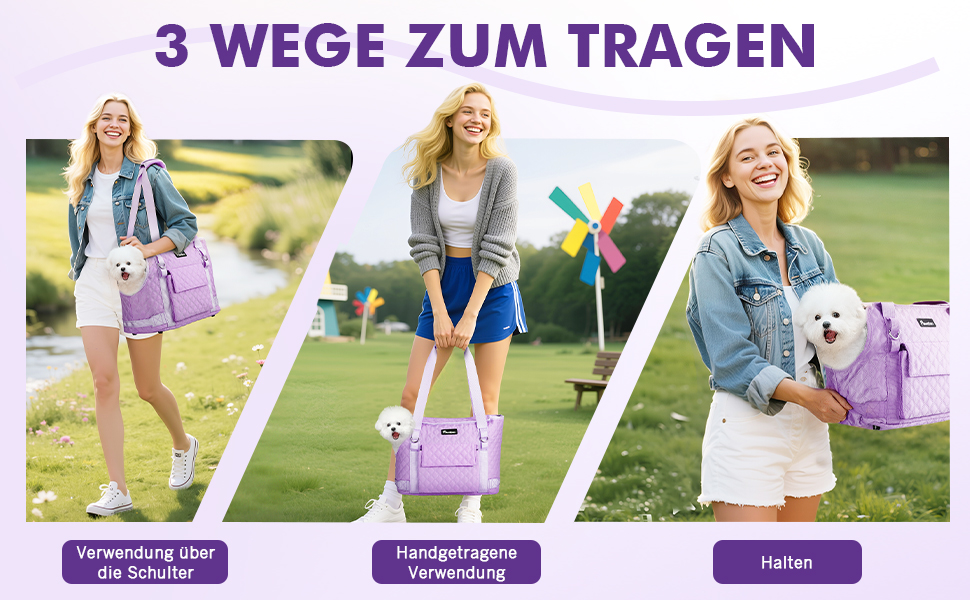 Pawaboo Сумка-переноска для собак і котів, блакитна, до 5 кг