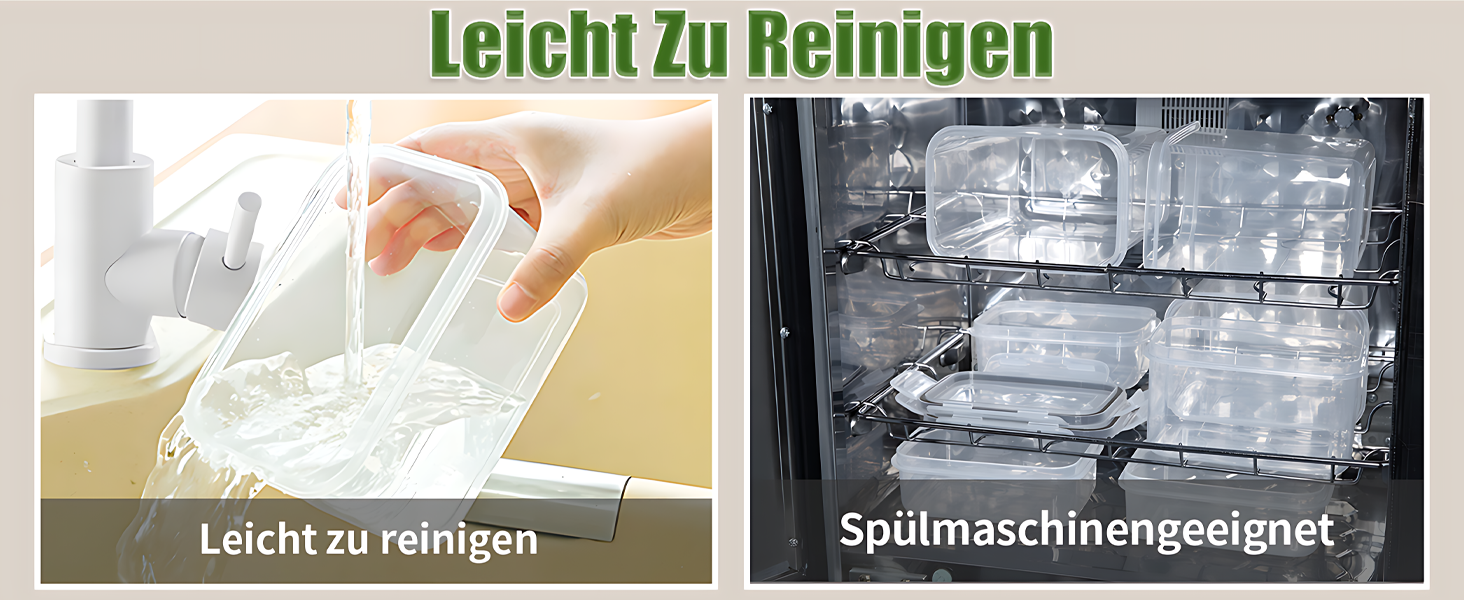 Контейнери для зберігання їжі 48er з кришкою, набір контейнерів для Meal Prep, 24 контейнери + 24 кришки, герметичні та стійкі до протікання, BPA-free, придатні для миття в посудомийній машині, заморожування та використання в мікрохвильовій печі, BXH-24