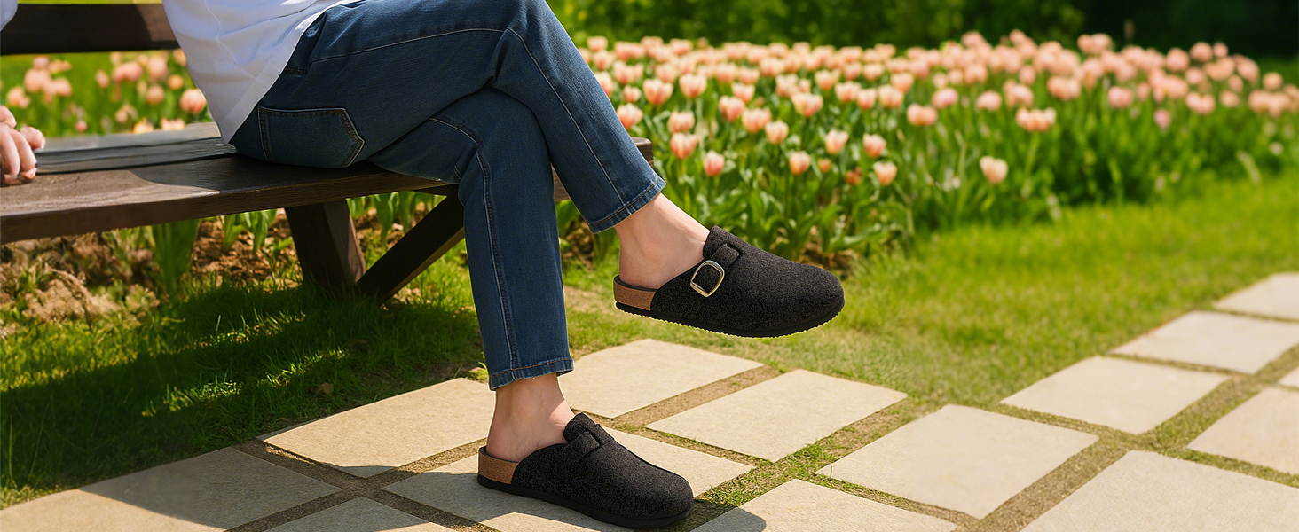 Тапочки халатні жіночі Dokela зимові, замшеві, з підкладкою, чоловічі, з корковим устілком, теплі, чорні, 42 EU