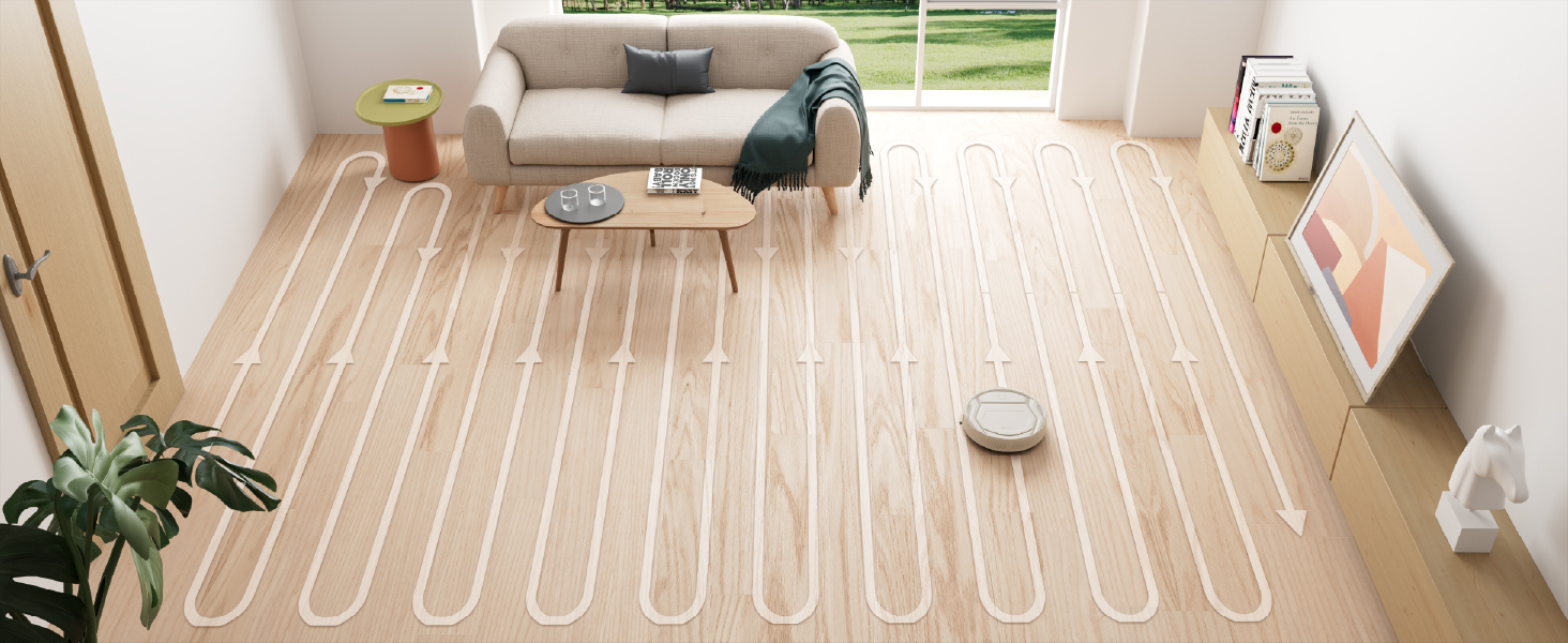 Робот-пилосос LEFANT M210P: потужність 2200 Па, тиха робота 55 дБ, Wi-Fi, Bluetooth, Alexa, керування через додаток, час роботи 120 хвилин, ідеально для шерсті тварин та твердих підлог