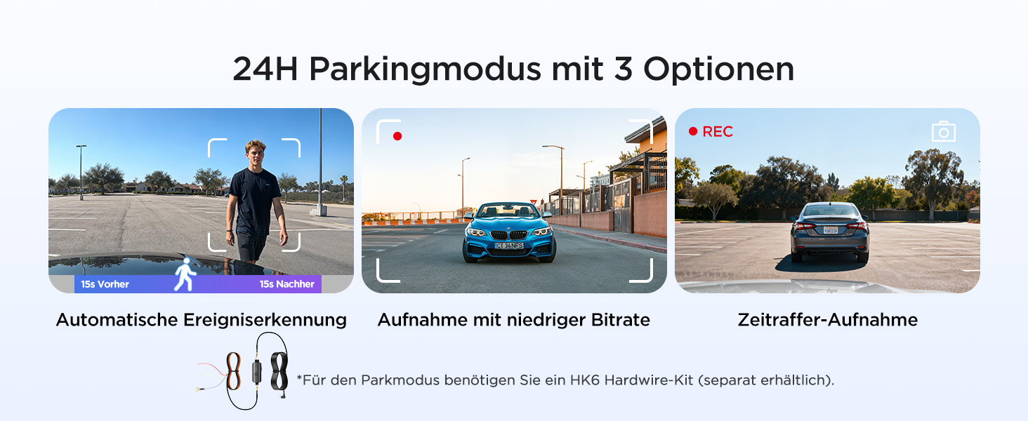 Автомобільний відеореєстратор VIOFO A119M Pro 4K HDR з Wi-Fi 6, GPS, нічною зйомкою, CPL-фільтром та режимом паркування