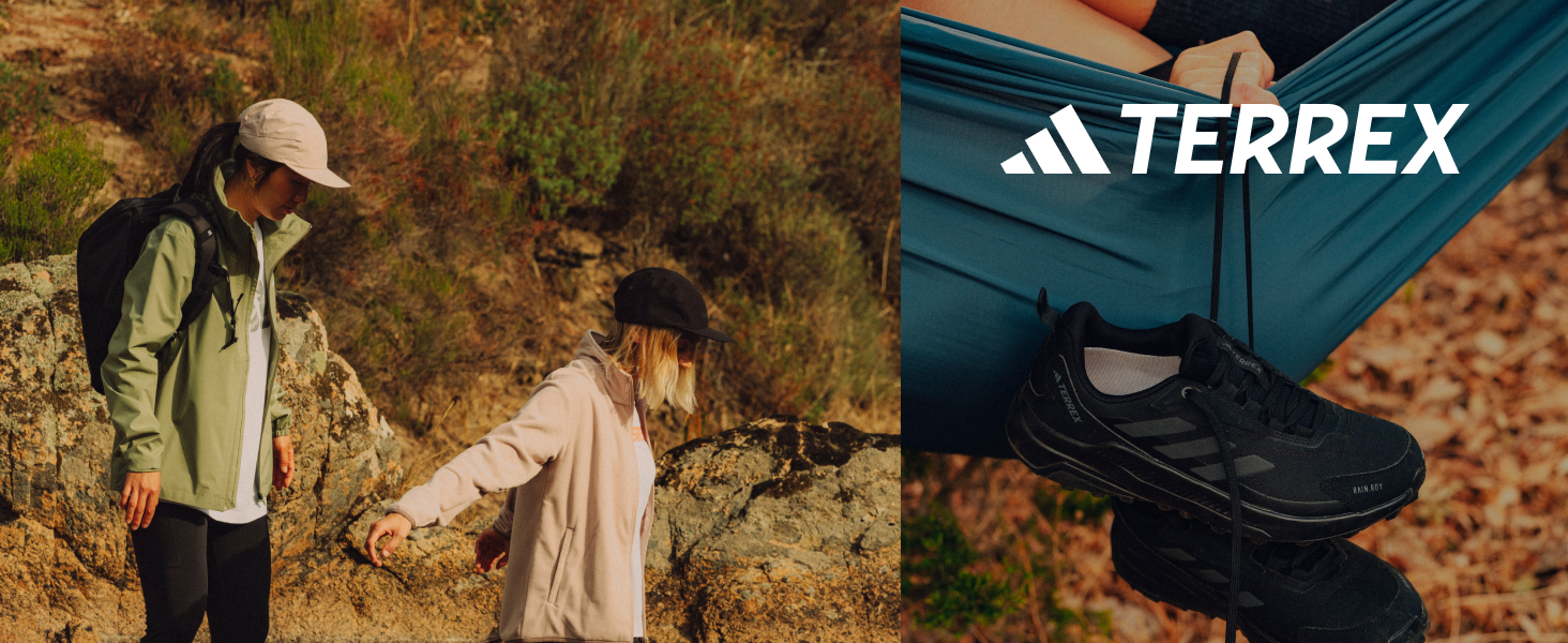 Жіночі трекінгові черевики Adidas Terrex Anylander RAIN.RDY, 38 2/3 EU, фіолетовий, вживані