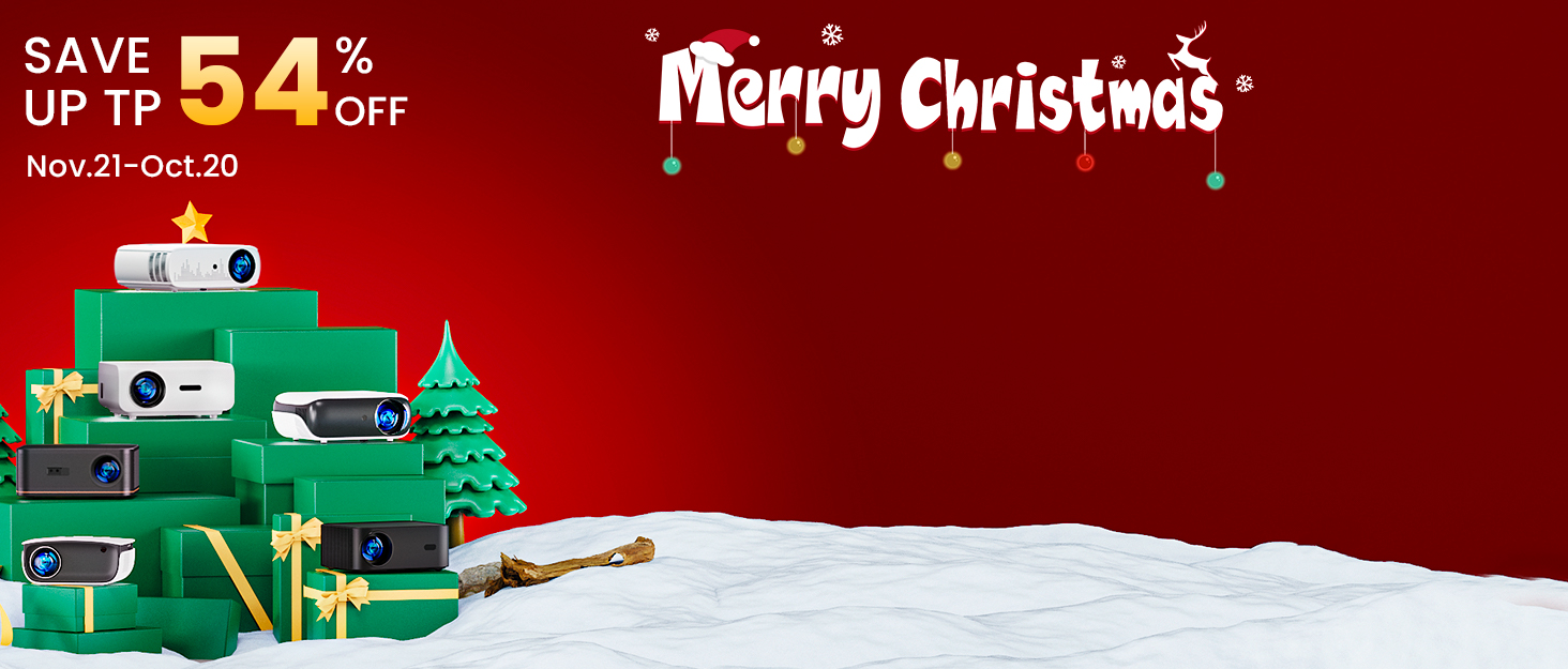 HOPVISION Beamer: Міні проектор Full HD 1080P з Bluetooth 5.1, 9500 Lumens, 4K підтримка, для дому та вулиці. Сумісний зі смартфоном, HDMI, USB, Pad, Fire Stick, PS5