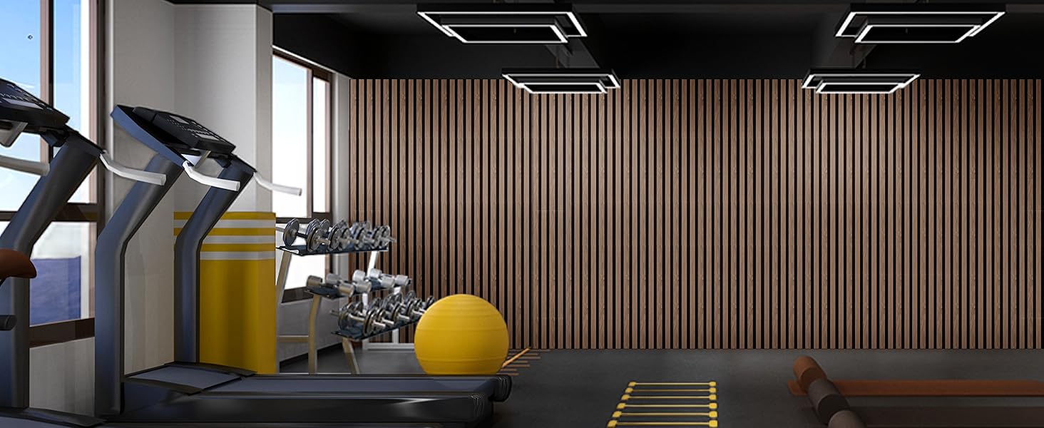 Акустичні панелі AKK-STAR з дерева (набір 2 шт), 1200x600x18 мм, 1.44 м² — 3D стінові панелі для шумоізоляції та декору вітальні та офісу, колір чорний горіх