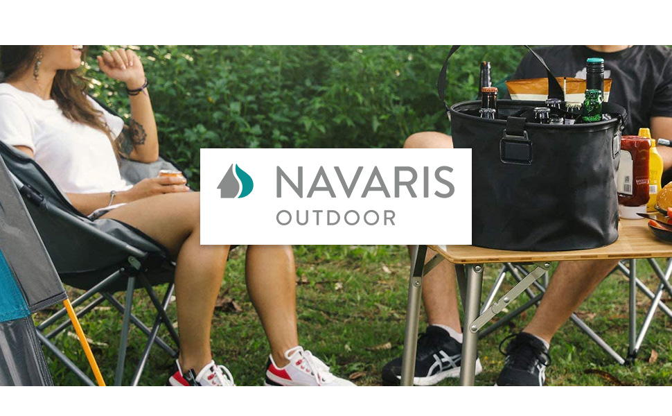 Сумка-холодильник Navaris 27L, ізотермічний кошик для пікніка, червоний бордовий