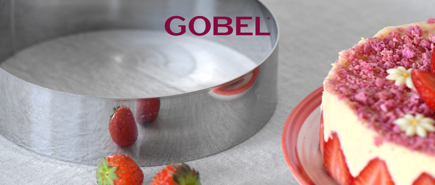 Форма для пасту з шарнірами Gobel 119730, білий метал, 40 x 8 см, роз'ємна