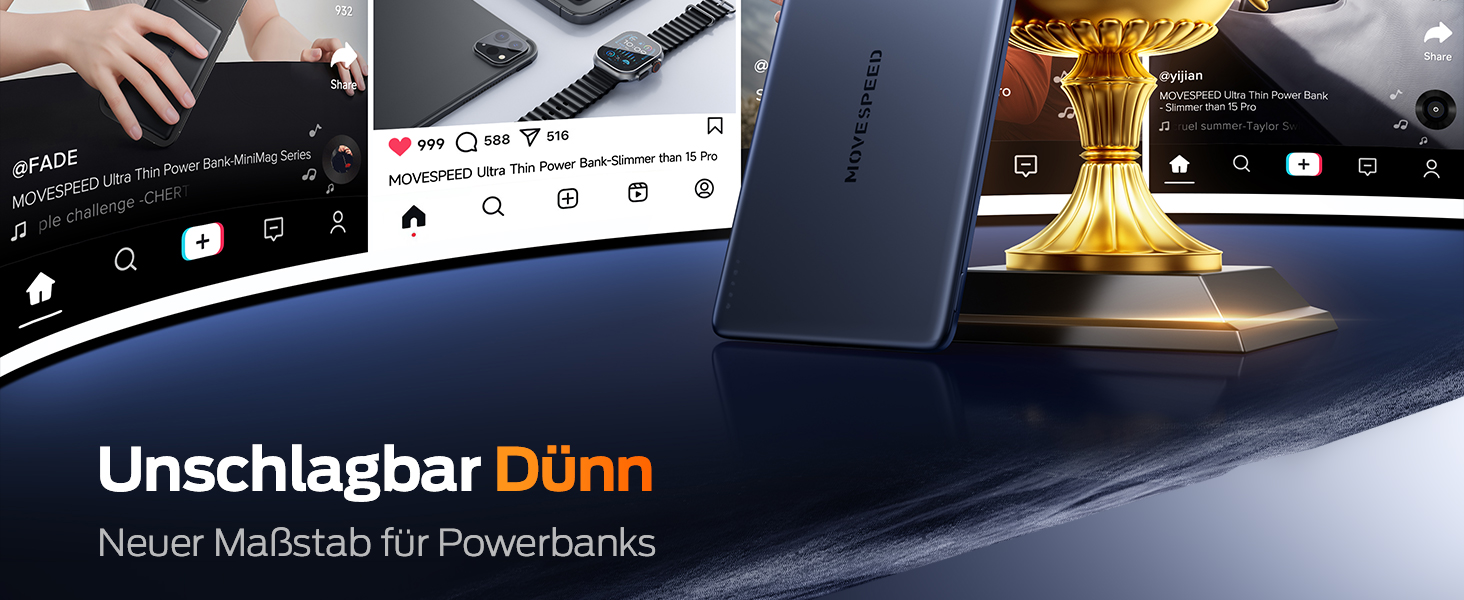 Power Bank MOVESPEED MagSafe 5000mAh Space Grau - Бездротовий зарядний пристрій для iPhone