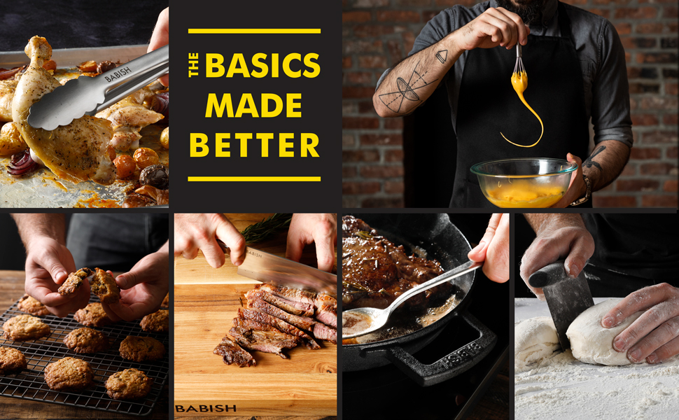 Каструля Babish з кришкою, тришарова нержавіюча сталь, 12 кварт (11,4 л) для бульйонів і супів