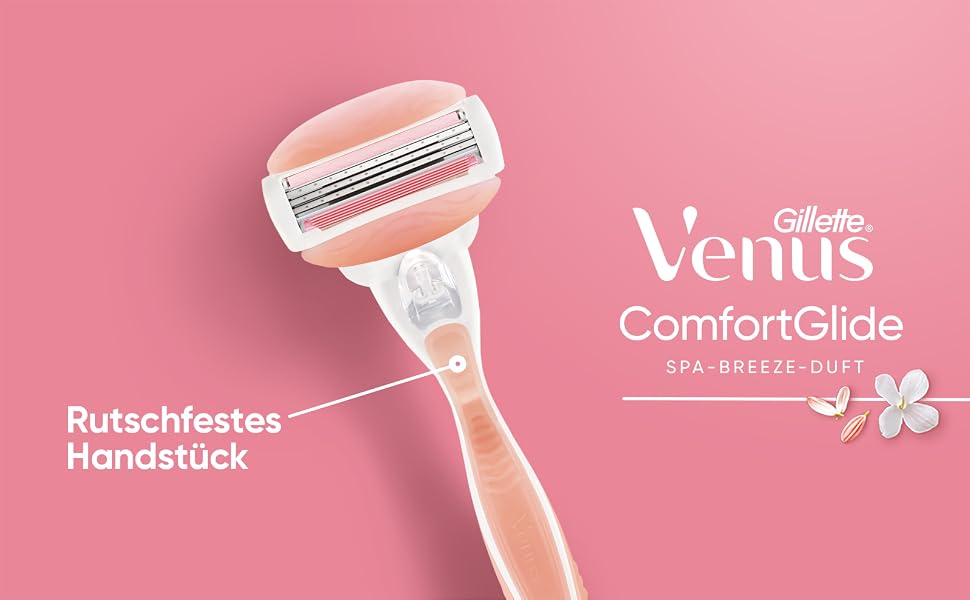Жіноча бритва Gillette Venus ComfortGlide Spa Breeze з увлажняючими подушечками, рожева, 1 шт.